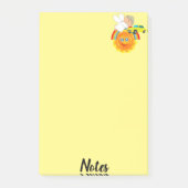 Post-it Notes Engel Zon Auto (Voorkant)