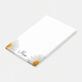 Post-it Notes Floral White Daisy (Schuin)