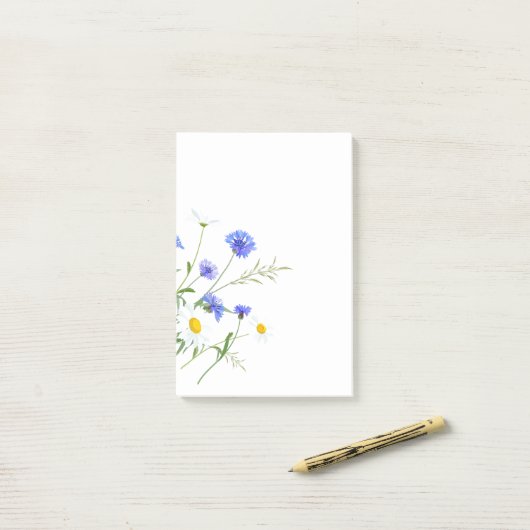 Post-it-Notes-Flowers Post-it® Notes (Op bureau)