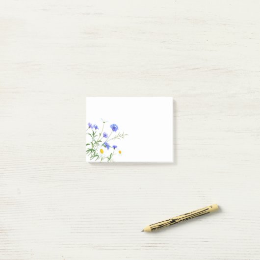 Post-it-Notes-Flowers Post-it® Notes (Op bureau)