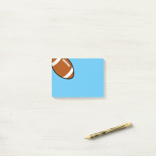 Post-it-Notes-Football Post-it® Notes (Op bureau)