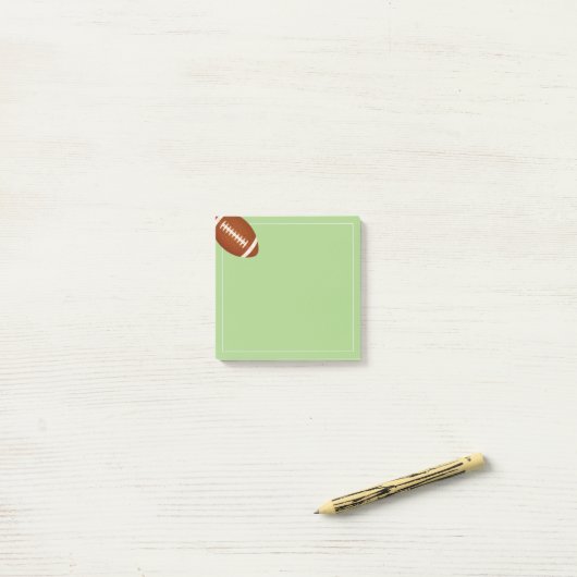 Post-it-Notes-Football Post-it® Notes (Op bureau)
