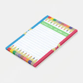 Post-it® notes gekleurd papier voor lijnpapier (Schuin)