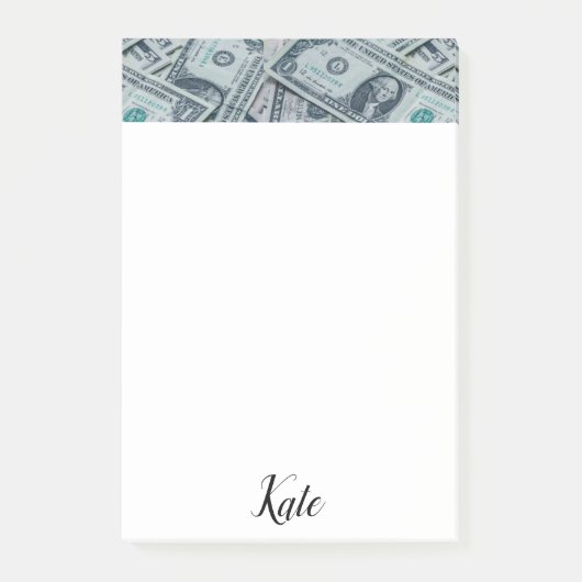 Post-it Notes Geld (Voorkant)