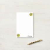 Post-it Notes Gele Citroenen (Op bureau)