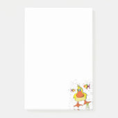 Post-it Notes Gele Kuiken Vis (Voorkant)