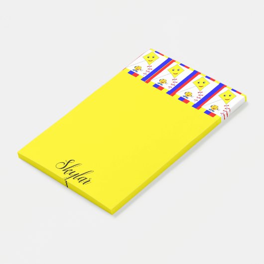 Post-it Notes Gele Vlieger (Schuin)