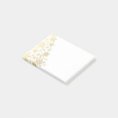 Post-it-Notes-Gold-sneeuwvlokken Post-it® Notes (Schuin)