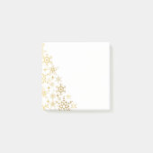 Post-it-Notes-Gold-sneeuwvlokken Post-it® Notes (Voorkant)