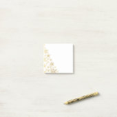 Post-it-Notes-Gold-sneeuwvlokken Post-it® Notes (Op bureau)