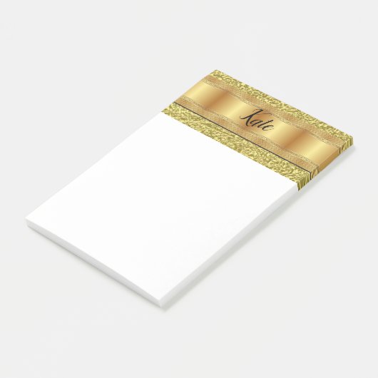 Post-it Notes Goud (Schuin)