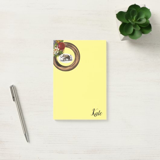 Post-it Notes Gouden Olifant (Kantoor)