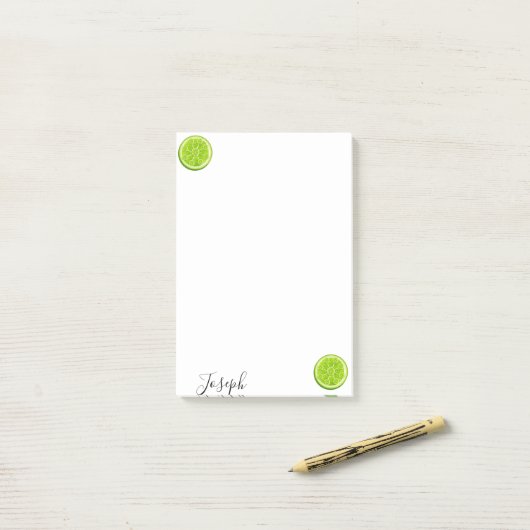 Post-it Notes Groen Lime (Op bureau)