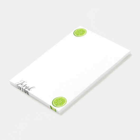 Post-it Notes Groen Lime (Schuin)