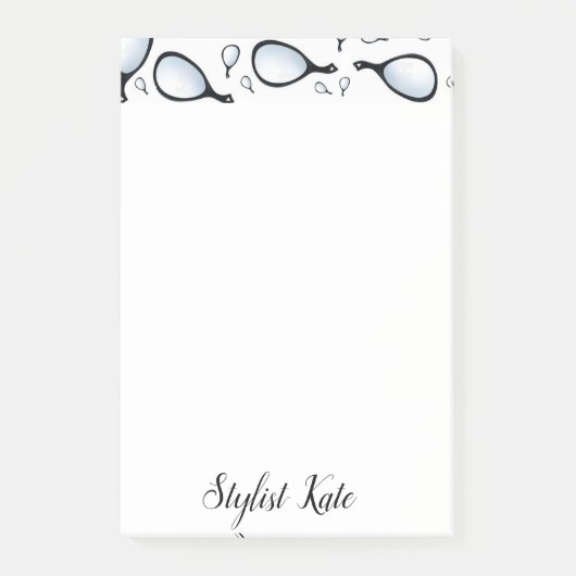 Post-it Notes Handspiegel Stylist (Voorkant)