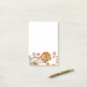 Post-it Notes Happy Birthday Pizza (Op bureau)