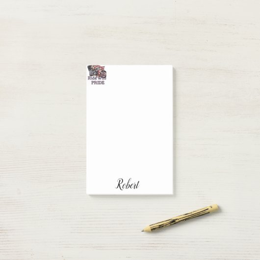 Post-it Notes Harley Davidson (Op bureau)