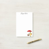 Post-it Notes Hippie Notes Hond (Op bureau)