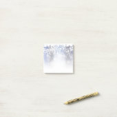 Post-it-Notes-Holiday Snowflakes Post-it® Notes (Op bureau)