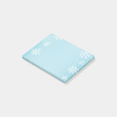 Post-it-Notes-Holiday Snowflakes Post-it® Notes (Schuin)