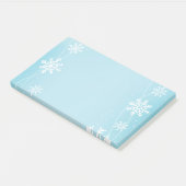 Post-it-Notes-Holiday Snowflakes Post-it® Notes (Schuin)