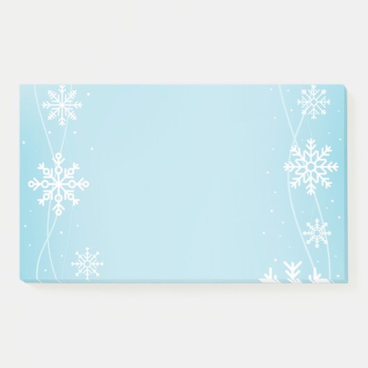 Post-it-Notes-Holiday Snowflakes Post-it® Notes (Voorkant)