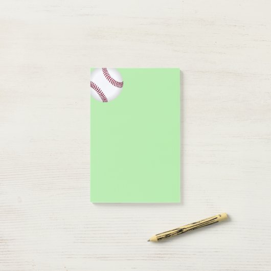 Post-it-Notes-honkbal Post-it® Notes (Op bureau)