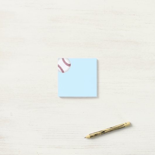 Post-it-Notes-honkbal Post-it® Notes (Op bureau)