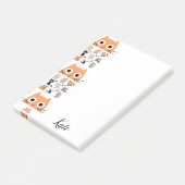 Post-it Notes Kitten Whimsical Kat (Schuin)