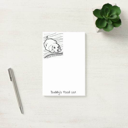 Post-it Notes Kleur Hond (Kantoor)