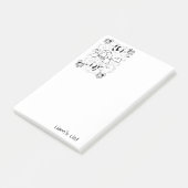 Post-it Notes Kleuren Schildpadden Vissen (Schuin)