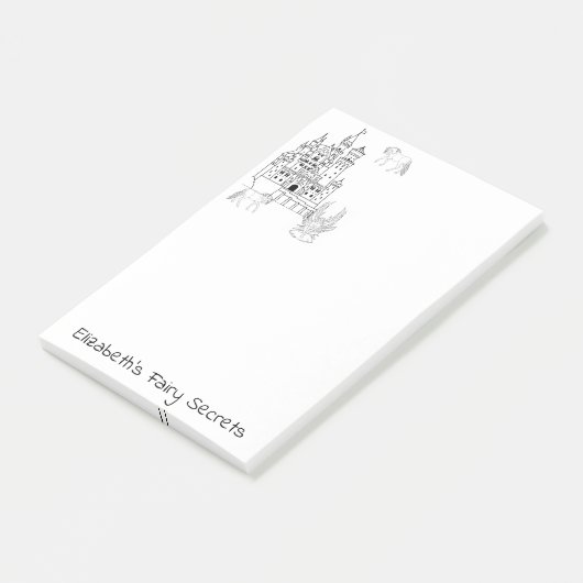 Post-it Notes Kleurenfee Kasteel (Schuin)