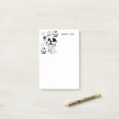 Post-it Notes Kleurrijke Koeien (Op bureau)