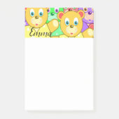 Post-it Notes Kleurrijke Teddys (Voorkant)