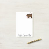 Post-it Notes Koffie Espresso Theesalon (Op bureau)