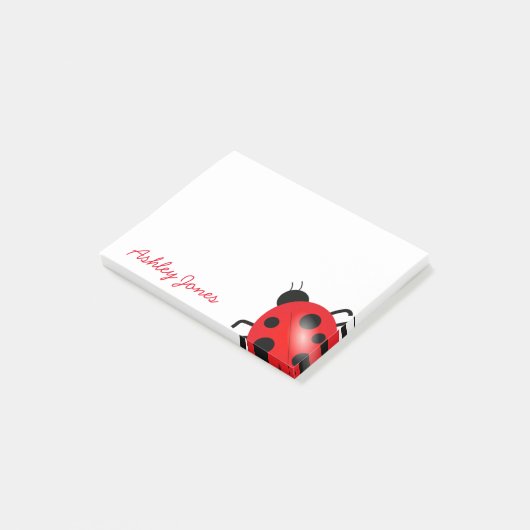 Post-it-Notes-Ladybug Post-it® Notes (Schuin)