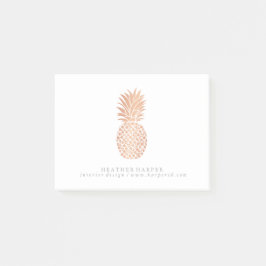 Post It Notes-laptop - Roos Gold-ananas Post-it® Notes