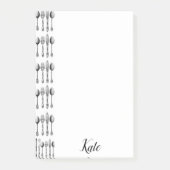 Post-it Notes Lepels Bestek (Voorkant)