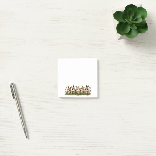 Post-it Notes-Lieve Konijn Ontwerp Post-it® Notes (Kantoor)
