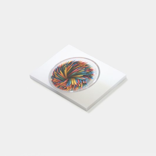 Post-it® notes met kleurcodes (Schuin)