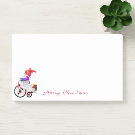 Post-it® Notes met Schattige Kerstkabouter (Kantoor)