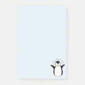 Post-it Notes met schattige Penguin-Baby (Voorkant)