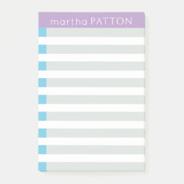 Post-it® notes met tapijtschelpen