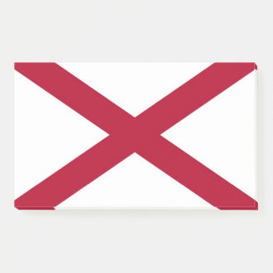 Post-it Notes met vlag van Alabama, Verenigde Stat