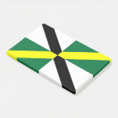 Post-it Notes met vlag van Monterey, Verenigde Sta (Schuin)