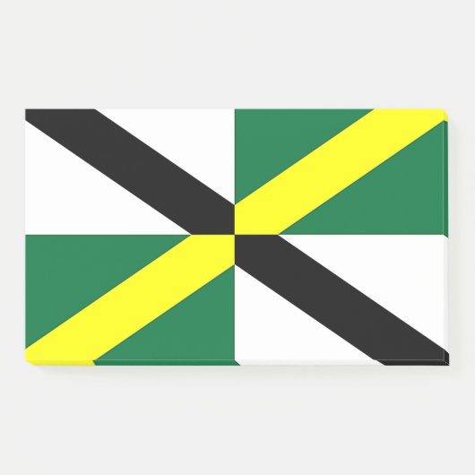 Post-it Notes met vlag van Monterey, Verenigde Sta (Voorkant)