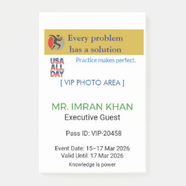 Post-it Notes | Minimalist | Custom | Elegant