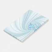 Post-it Notes Narwhal Blauw (Schuin)