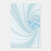 Post-it Notes Narwhal Blauw (Voorkant)