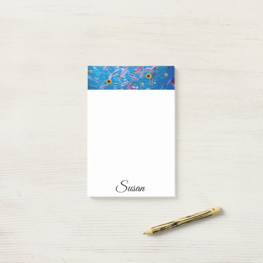 Post-it Notes Ocean (Op bureau)